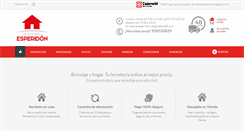 Desktop Screenshot of ferreteriasesperidon.com